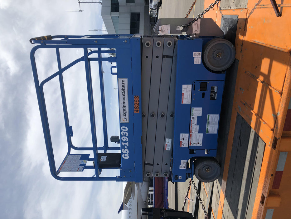 2019 Genie GS-1930 Half Height Swing Gate, 800W Inverter