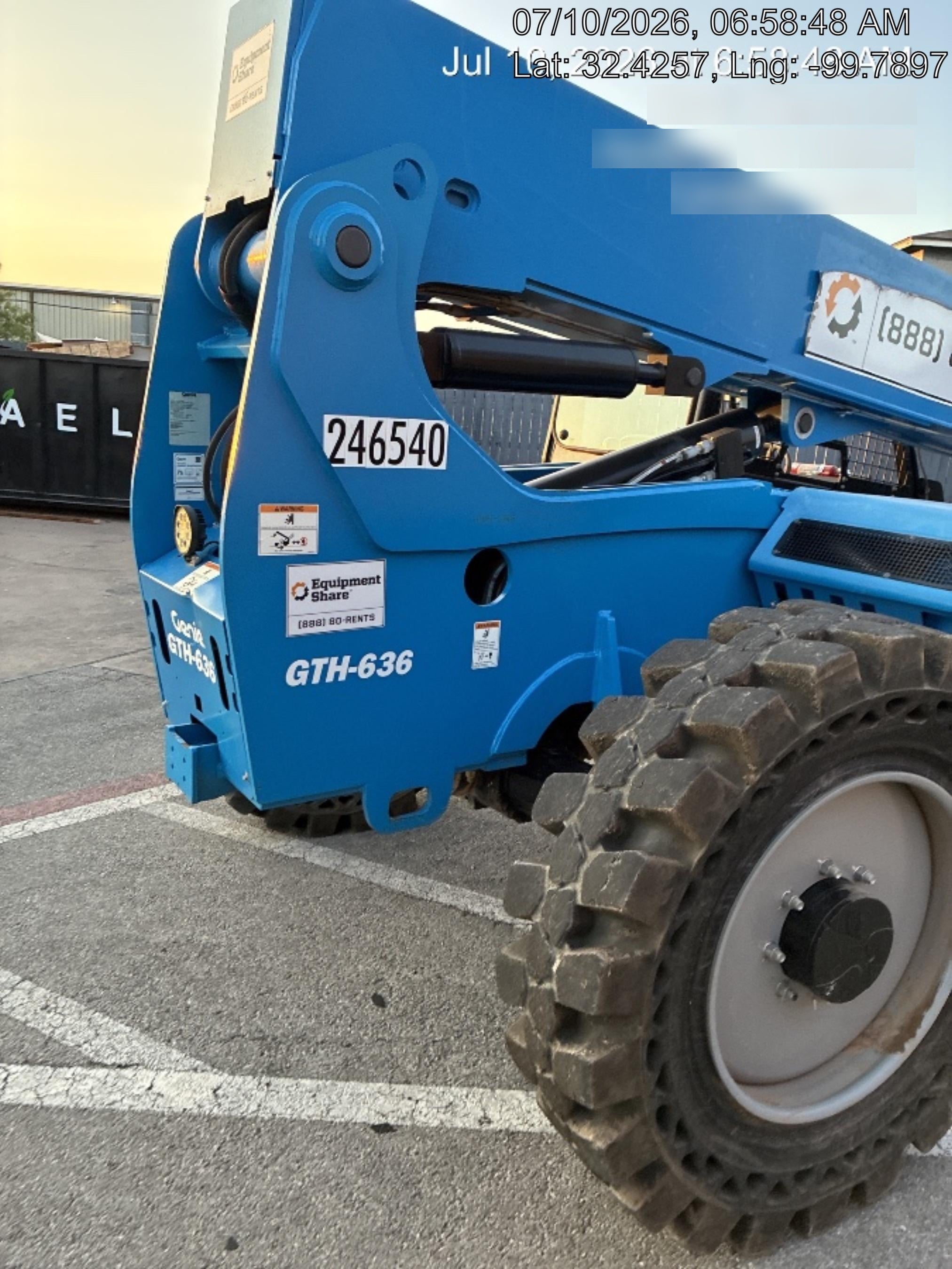 2022 GENIE GTH-636