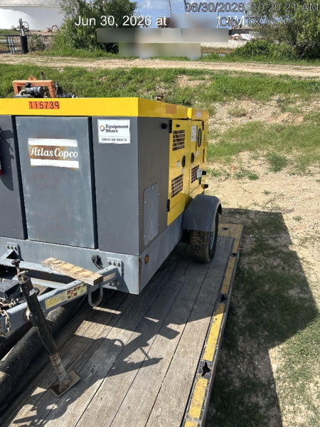 2020 ATLAS COPCO PAS 150 HF CS Enclosed