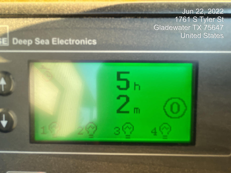 2022 Allmand NLV3GR (4) LED Light Fixture 350W, 23' Vertical Mast, 3kW Prime, Towable, Deep Sea L401, Leveling Jacks, Yanmar T4F 5.8hp