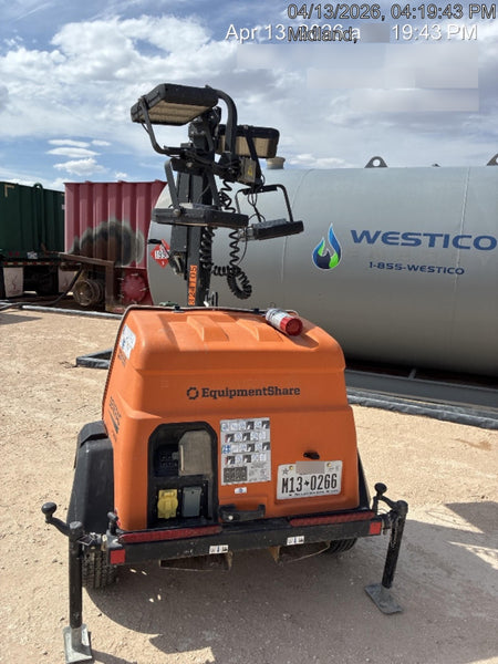 2023 Generac MLT2 Diesel, Flex Switch 120V Input, Powerzone Controller, (4) 320W LED Lights, 4kW Generator, 39.9 Gal Fuel Tank, 2" Ball, T3