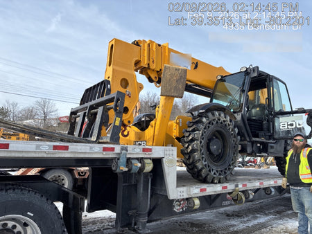 2020 JCB 512-56 Cab/Heat/Air, 109Hp, Solid Tires, Work Lights, Beacon, Aux Hydraulics, Back up Alarm, Lifting Eye, ES Decals