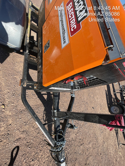 2022 Lincoln Electric LE400 Kubota V1505, Trlr, Cable Rack, Light Kit, ES Decals, T3