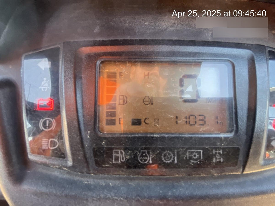 2022 Kubota RTV-X1140W-H Plastic Canopy, Windshield Acrylic Clear, LED Strobe Light, Wire Harness Kit, Back up Alarm