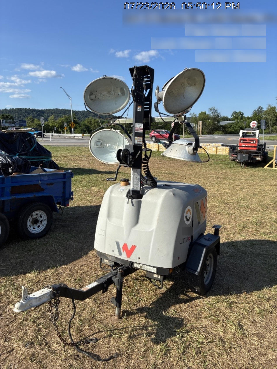 2019 Wacker Neuson LTV6L-MH Wacker Neuson LTV6L Mobile Light Tower w/Fuel Level Sensor Installed