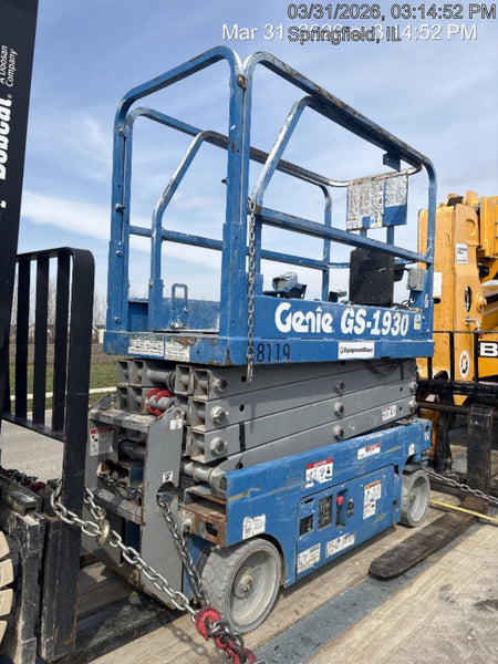 2018 Genie GS-1930 Genie GS-1930 w/Fixed Rail, Chain Entry