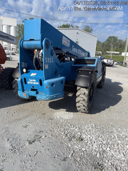 2017 Genie GTH-844 Genie GTH-844, Solid Tires, 60" carriage/forks, Open ROPS, Work Lights
