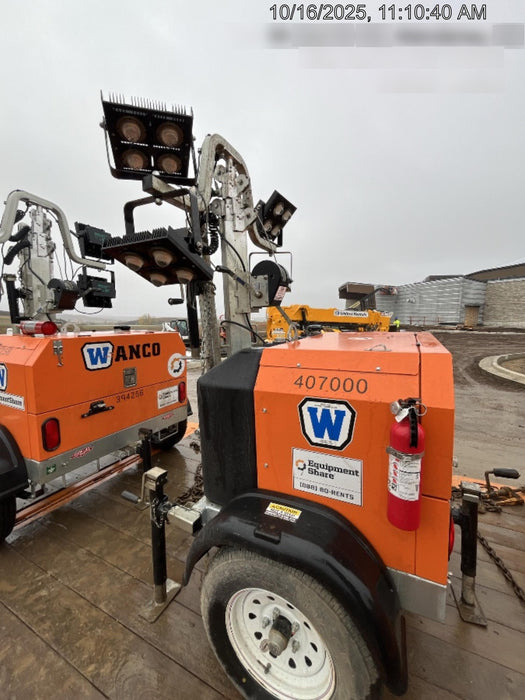 2024 Wanco WLTT-4MM4K Diesel, Deep Sea Controller, Shore Power Plug, Auto Start, (4) 350W LED Floodlights, 4kW Generator, 60 Gal Fuel Tank, 2" Ball, T3