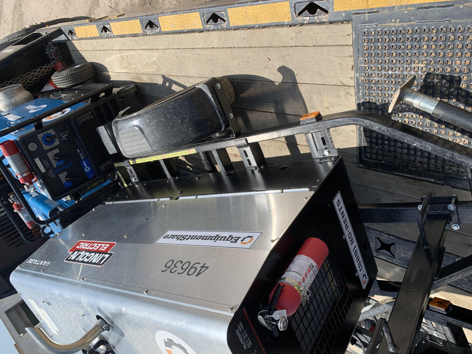 2019 Lincoln Electric Vantage 322 Ready-Pak 3, Two Wheel Trailer, Fender and Light Kit, Cable Rack