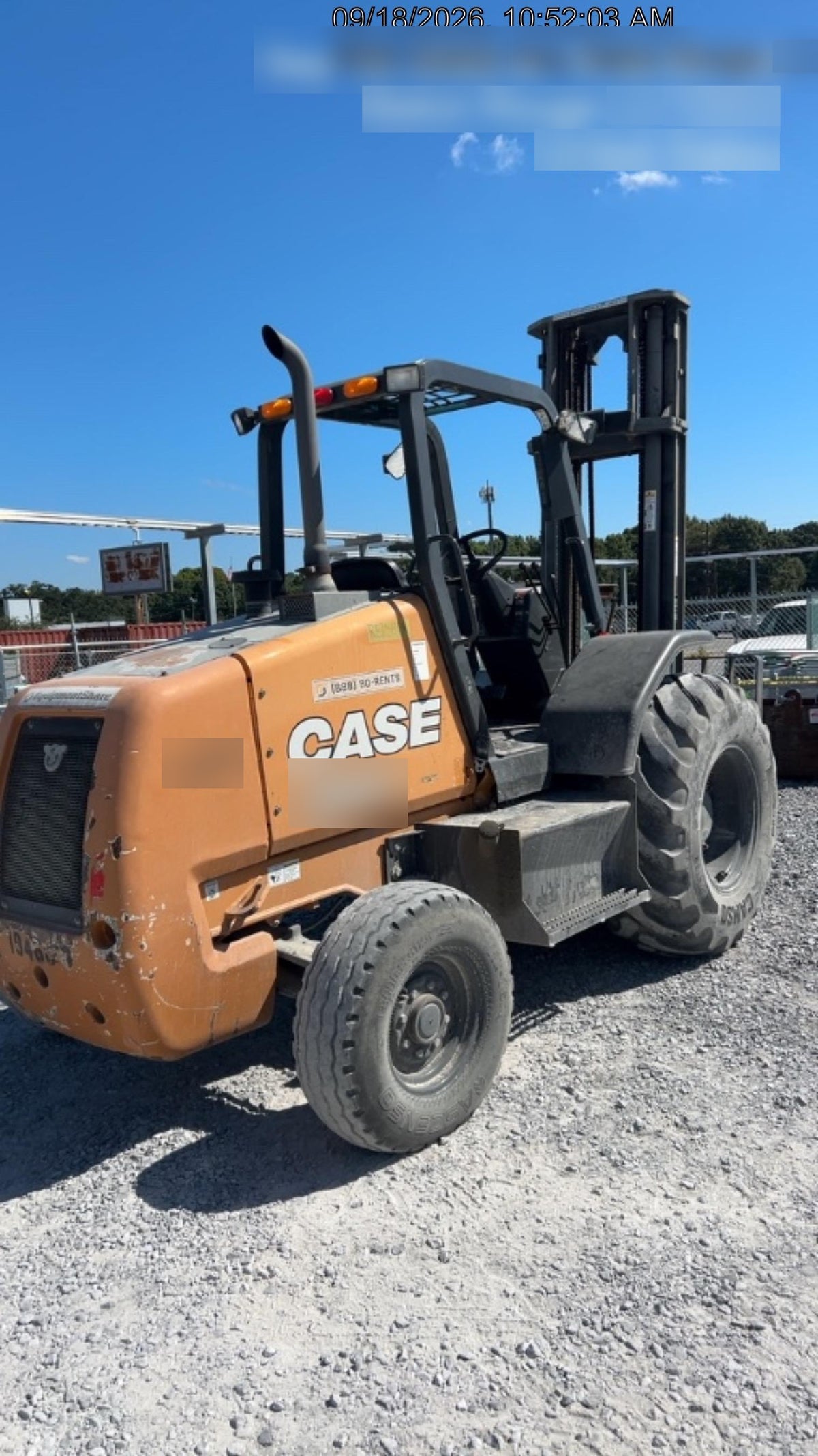 2018 CASE 586H
