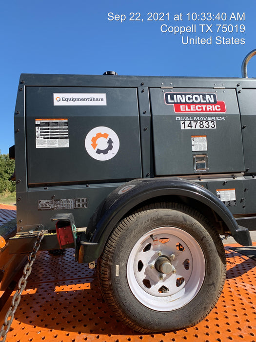 2021 Lincoln Electric Dual Maverick 200/200X Ready Pak 3 (includes trailer, cable rack, fender light kit)