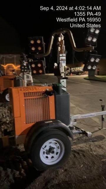 2024 Wanco WLTT-4MM4K Diesel, Deep Sea Controller, Shore Power Plug, Auto Start, (4) 350W LED Floodlights, 4kW Generator, 60 Gal Fuel Tank, 2" Ball, T3