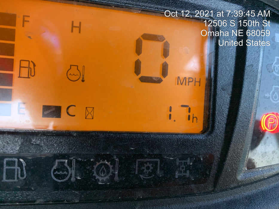 2022 Kubota RTV-X1140W-H Plastic Canopy, Windshield Acrylic Clear, LED Strobe Light, Wire Harness Kit, Back up Alarm