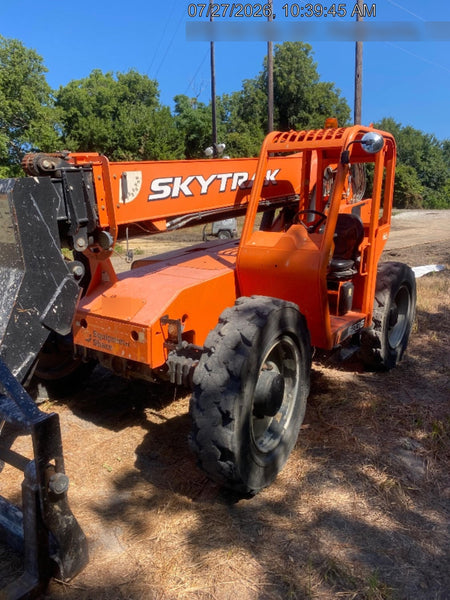 2019 Skytrak 6036 Canopy, Solid Tires, LED Work Lights, Beacon w/72" Carriage, 48" Pallet Forks