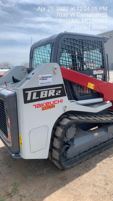 2022 TAKEUCHI TL8R2-CR