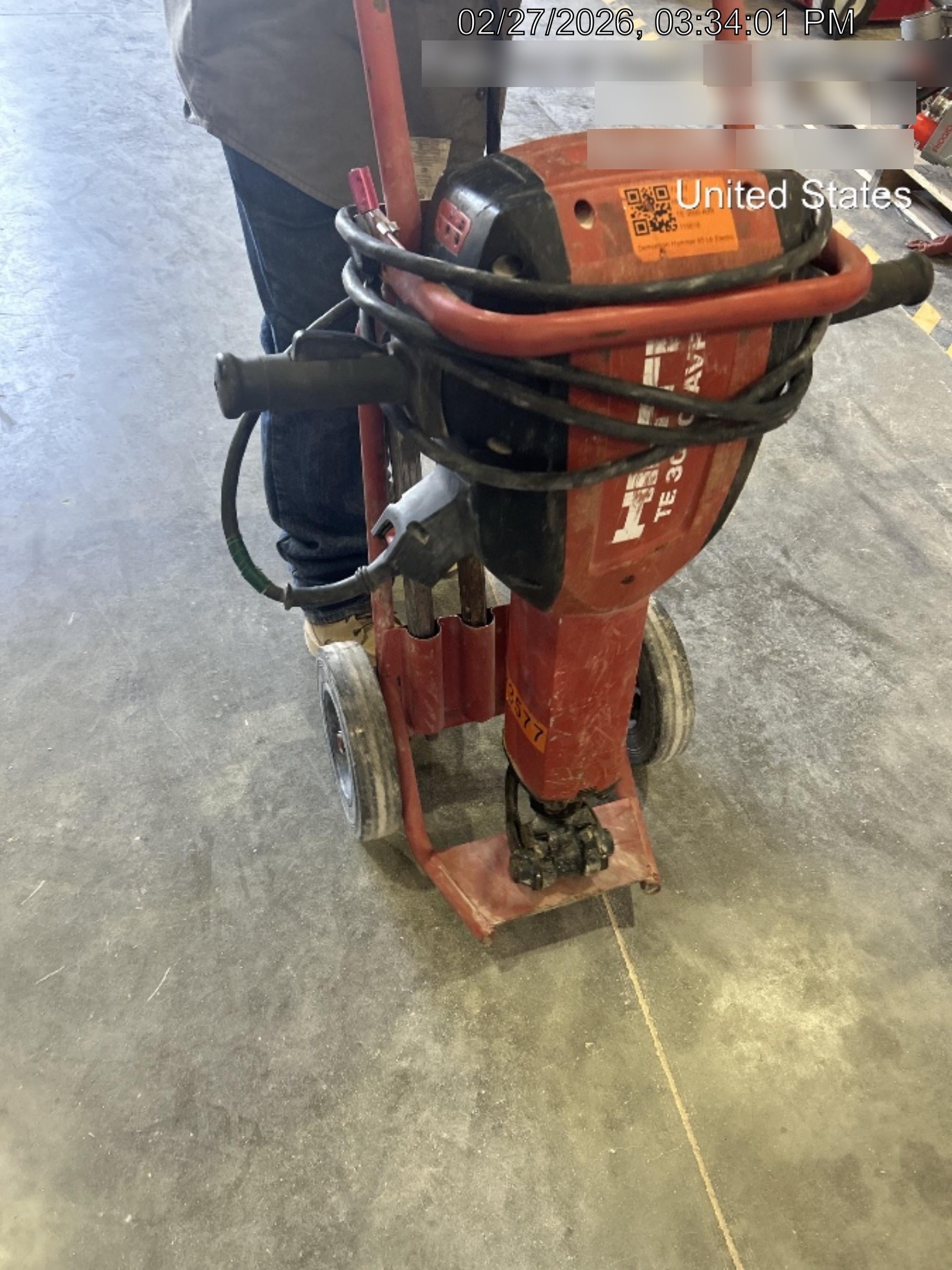 2020 HILTI TE 3000-AVR