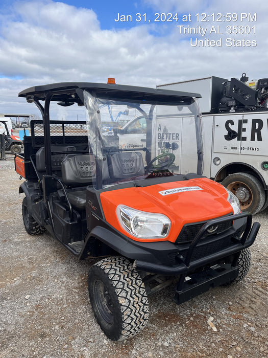 Kubota RTV-X1140W-H Plastic Canopy, Windshield Acrylic Clear, LED Strobe Light, Wire Harness Kit, Back up Alarm