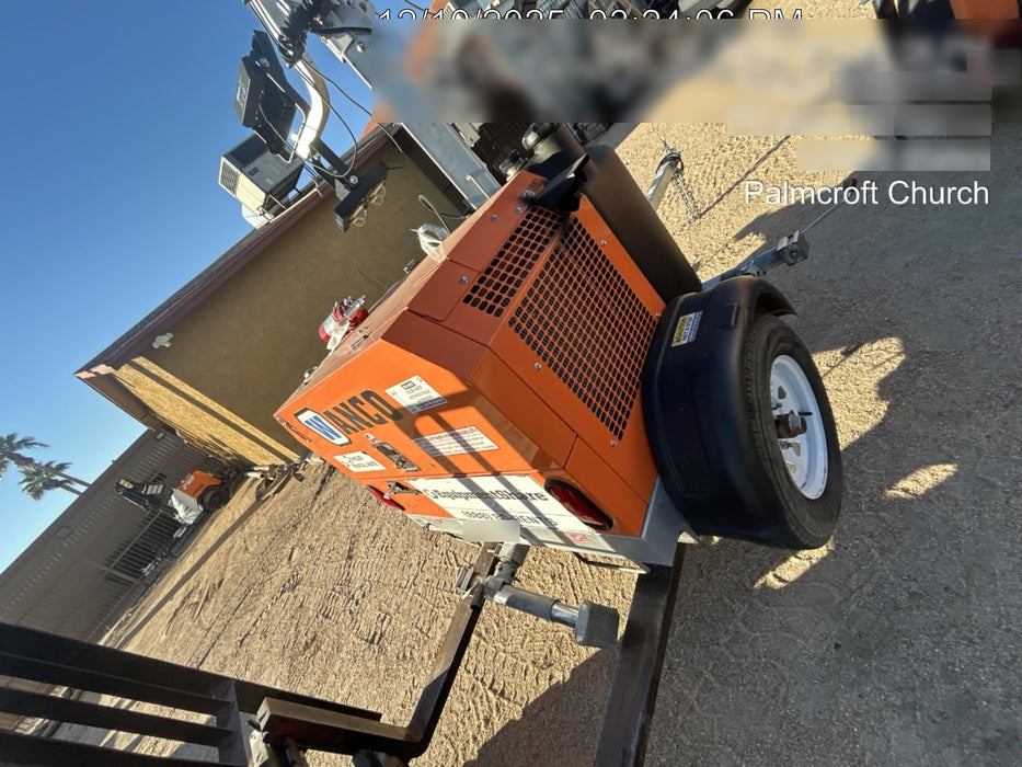 2024 Wanco WLTT-4MM4K Diesel, Deep Sea Controller, Shore Power Plug, Auto Start, (4) 350W LED Floodlights, 4kW Generator, 60 Gal Fuel Tank, 2" Ball, T3