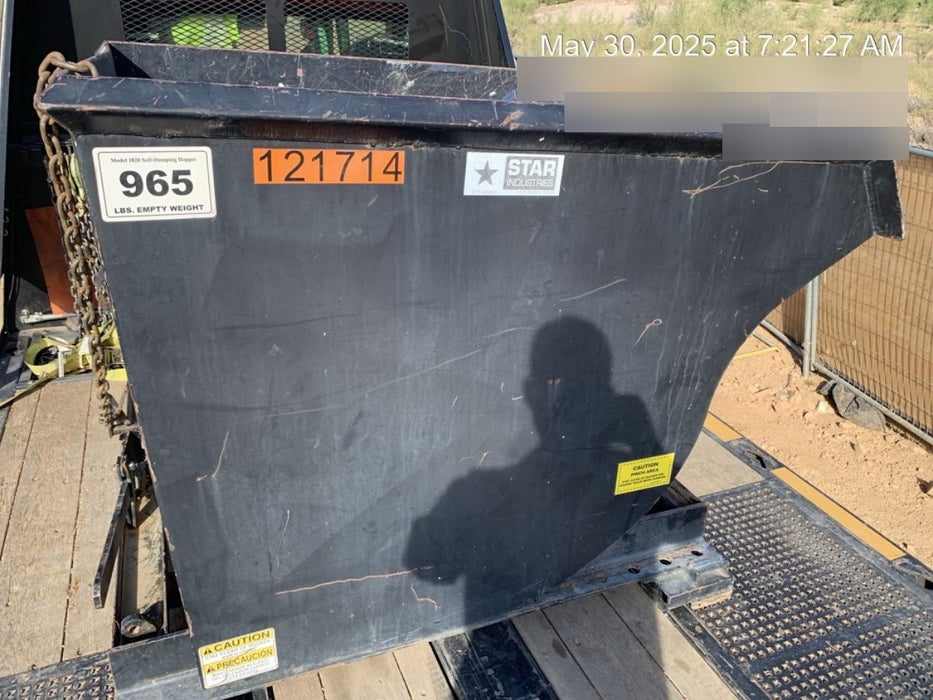 2020 STAR INDUSTRIES M-1820 - Self-Dump Hopper