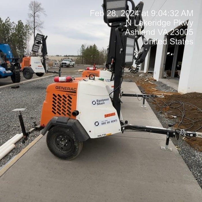2023 Generac MLT2 Diesel, Flex Switch 120V Input, Powerzone Controller, (4) 320W LED Lights, 4kW Generator, 39.9 Gal Fuel Tank, 2" Ball, T3