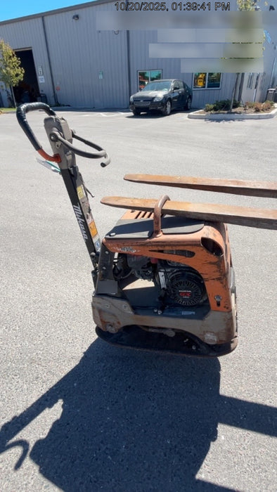 2023 Multiquip MVH158 Honda GX200, 17" Plate, Gas