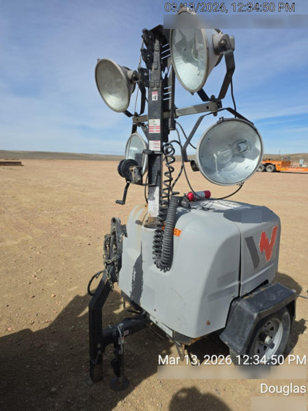 2018 Wacker Neuson LTV6L-MH Wacker Neuson LTV6L Mobile Light Tower w/Fuel Level Sensor Installed