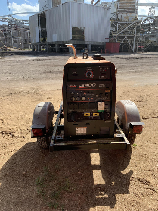 2022 Lincoln Electric LE400 Kubota V1505, Trlr, Cable Rack, Light Kit, ES Decals, T3