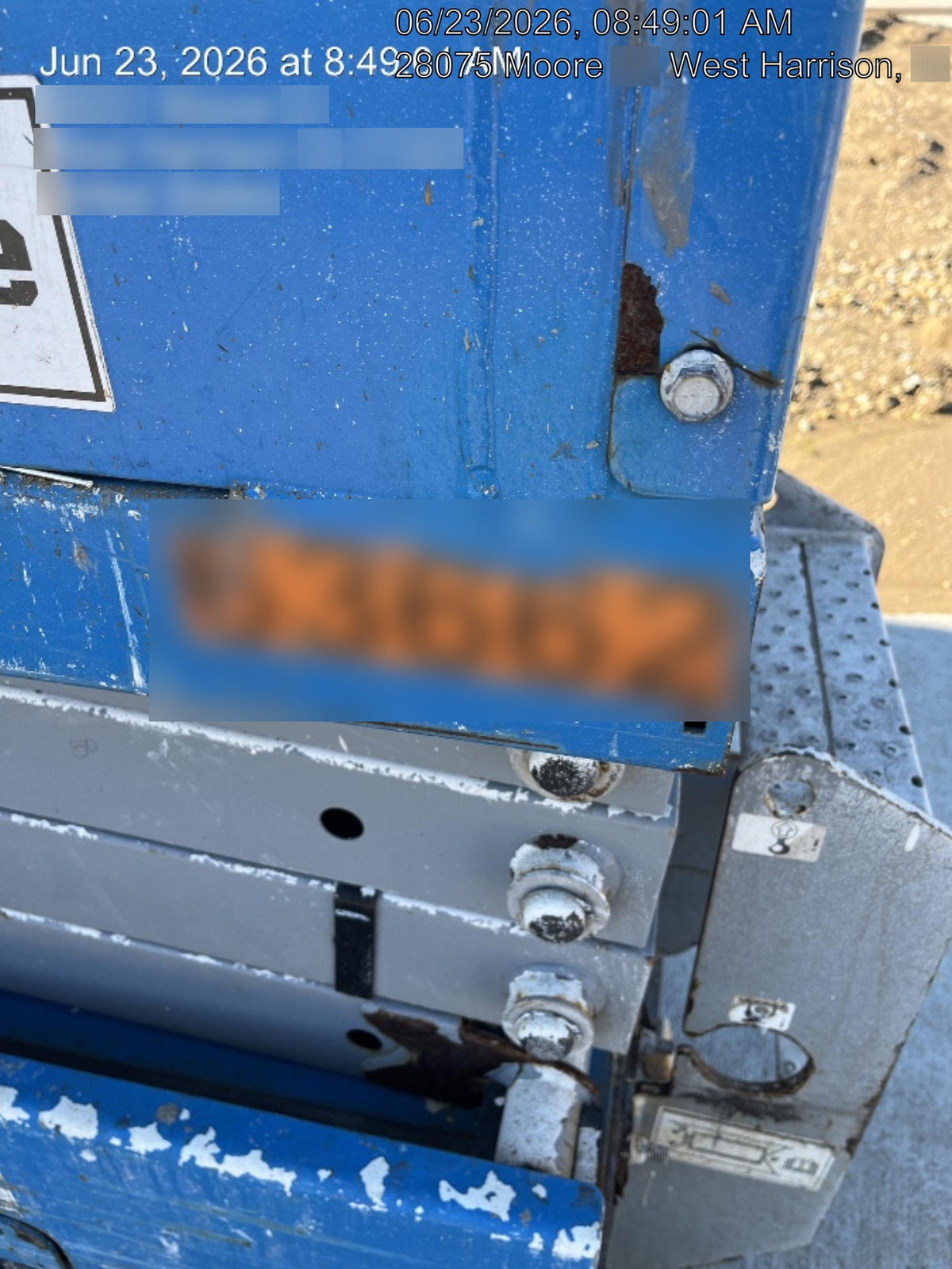2020 Genie GS-1930 Solid Non Marking Tires, Beacon, Folding rails with half height swing gate