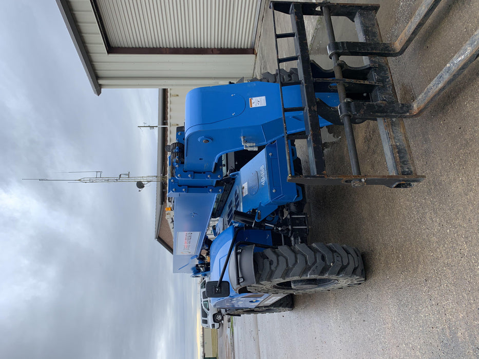 2019 Genie GTH-844 Cab/Heat/AC, Solid RT Tires, LED Work Lights, Beacon 60" QA Carriage, 48" Forks