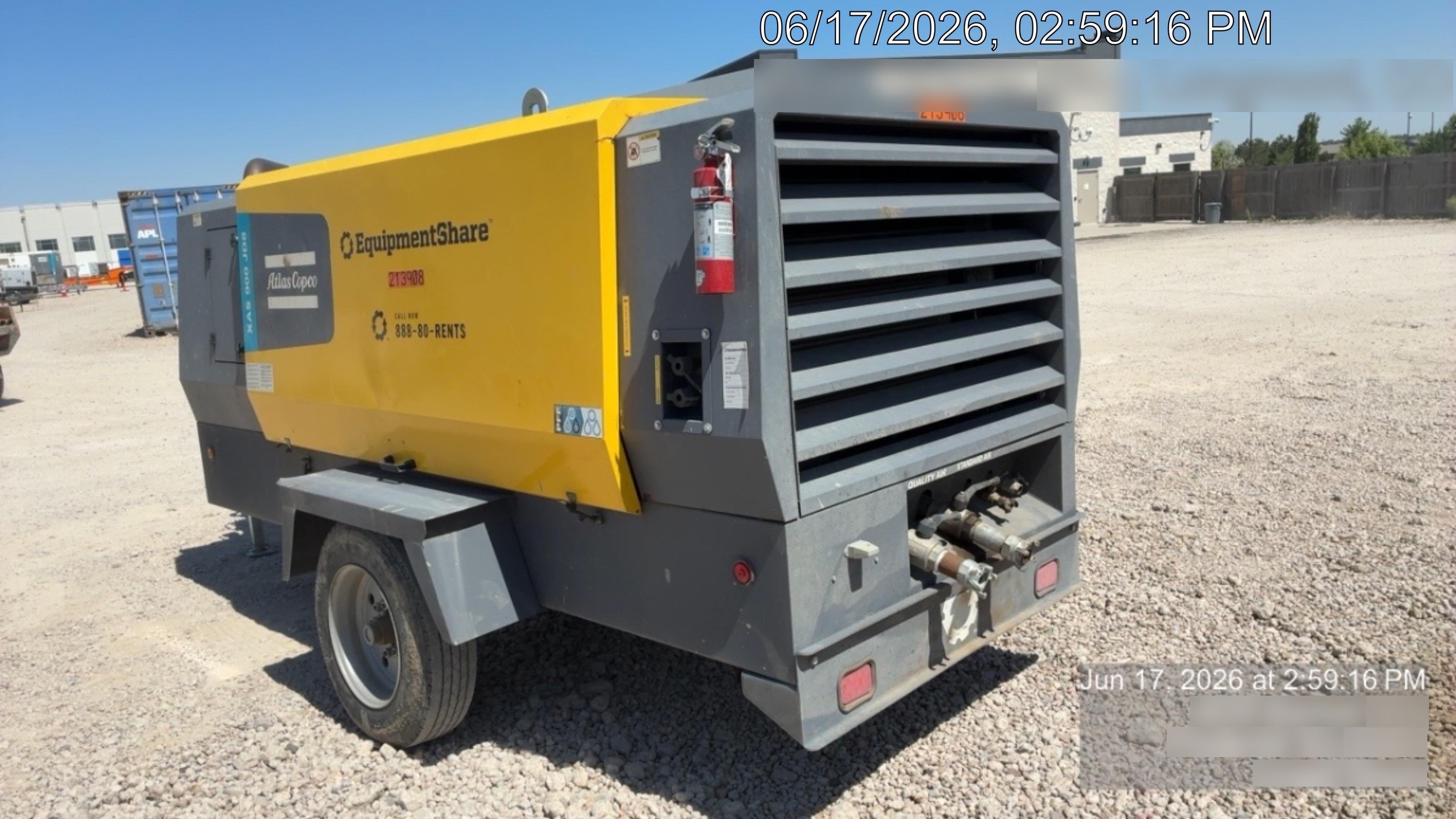 2022 ATLAS COPCO XAS 900