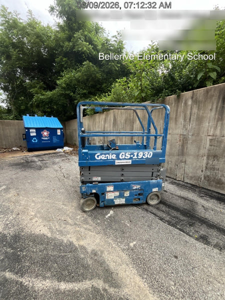 2018 Genie GS-1930 Genie GS-1930 w/Fixed Rail, Chain Entry