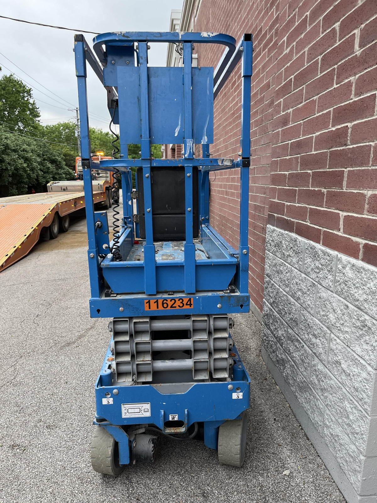 2020 Genie GS-1930 Solid Non Marking Tires, Beacon, Folding rails with half height swing gate
