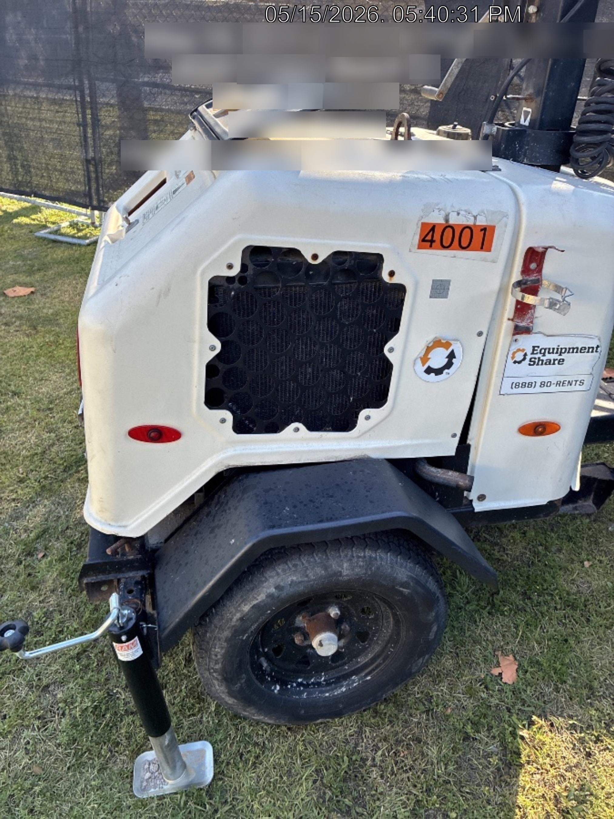 Genie RL4V2 RL4V2- 6KW, 60 HZ GENERATOR W 10.7 HP KOHLER DIESEL