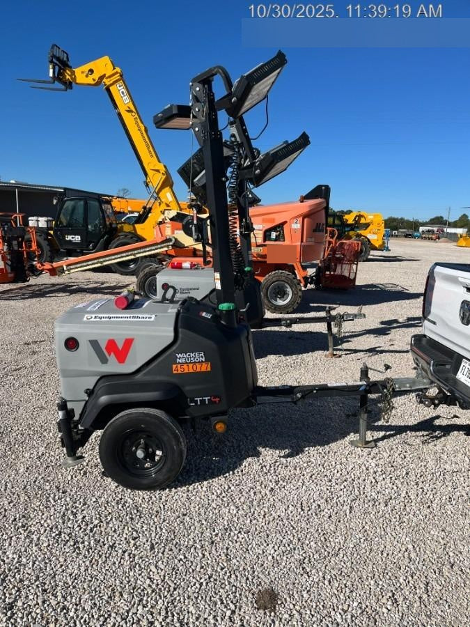 2024 Wacker Neuson LTT4 Diesel, Kohler KDW702, Deep Sea Controller, Auto Start, LED 320W, Bypass Outlet, T3