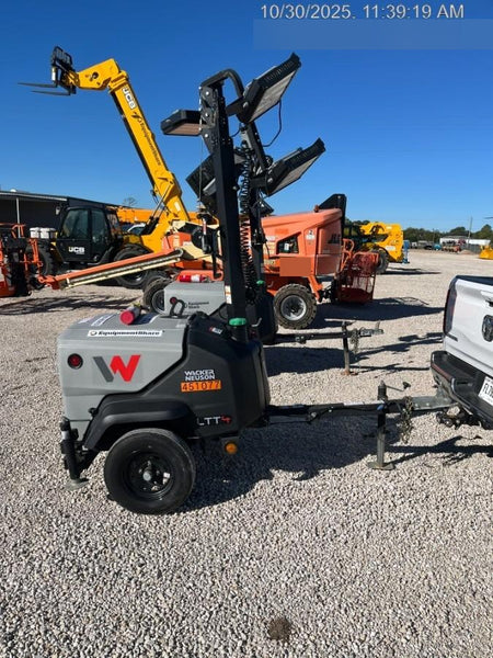 2024 Wacker Neuson LTT4 Diesel, Kohler KDW702, Deep Sea Controller, Auto Start, LED 320W, Bypass Outlet, T3