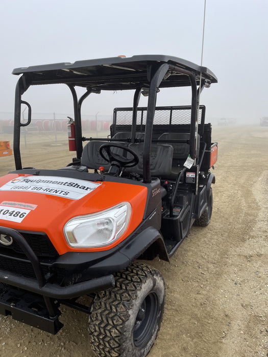 2022 Kubota RTV-X1140W-H Plastic Canopy, Windshield Acrylic Clear, LED Strobe Light, Wire Harness Kit, Back up Alarm