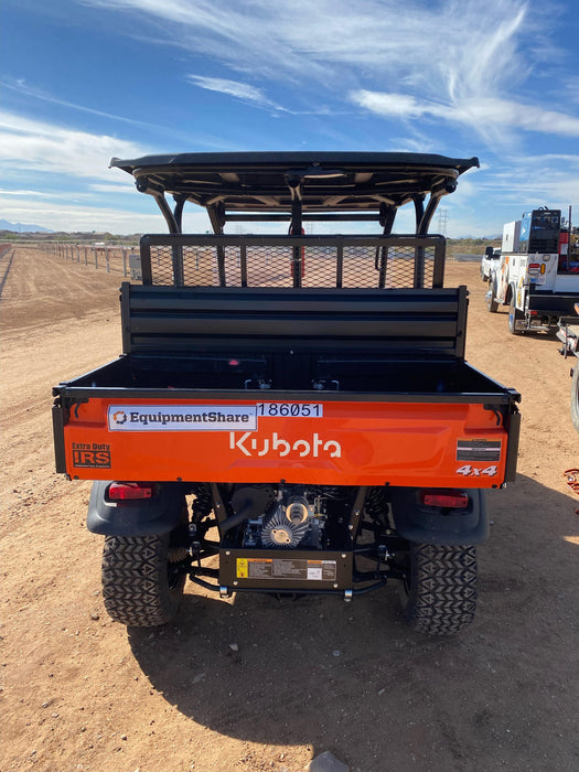 Kubota RTV-X1140W-H Plastic Canopy, Windshield Acrylic Clear, LED Strobe Light, Wire Harness Kit, Back up Alarm