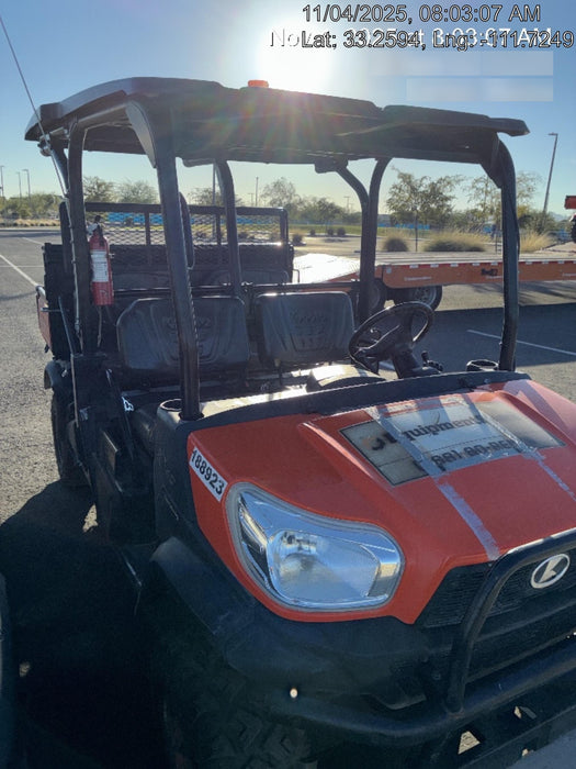 Kubota RTV-X1140W-H Plastic Canopy, Windshield Acrylic Clear, LED Strobe Light, Wire Harness Kit, Back up Alarm