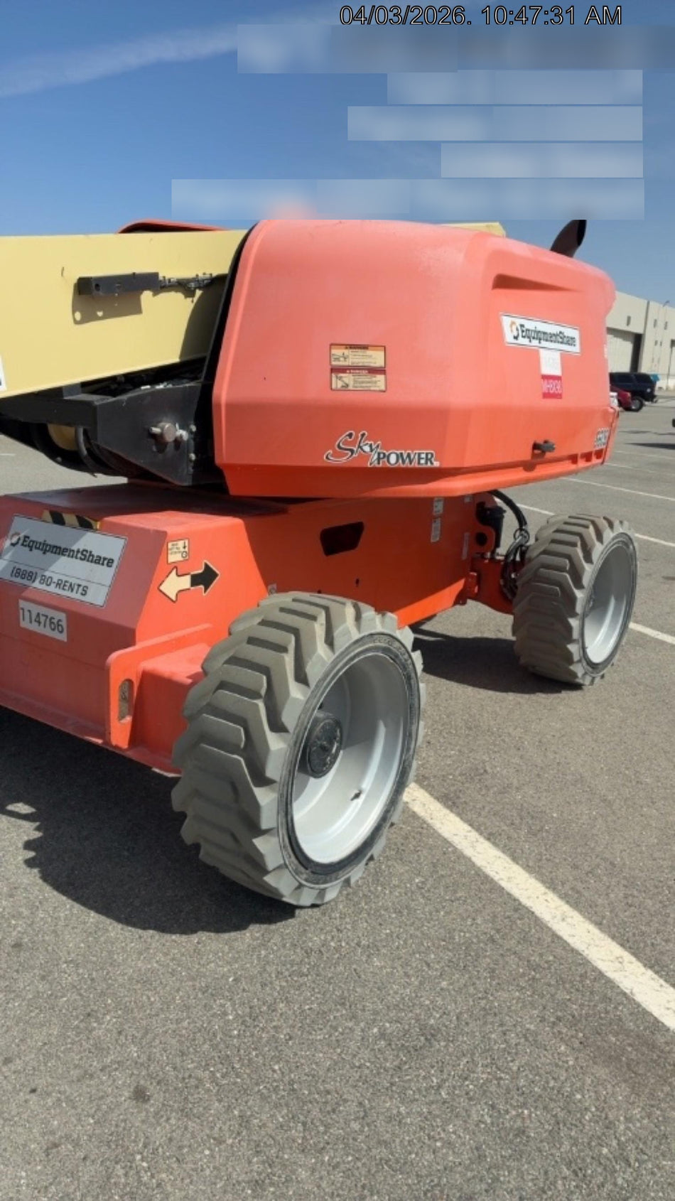 2021 JLG 660SJ