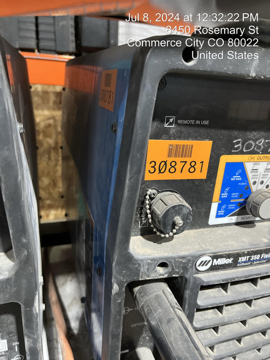 2023 MILLER ELECTRIC XMT 350