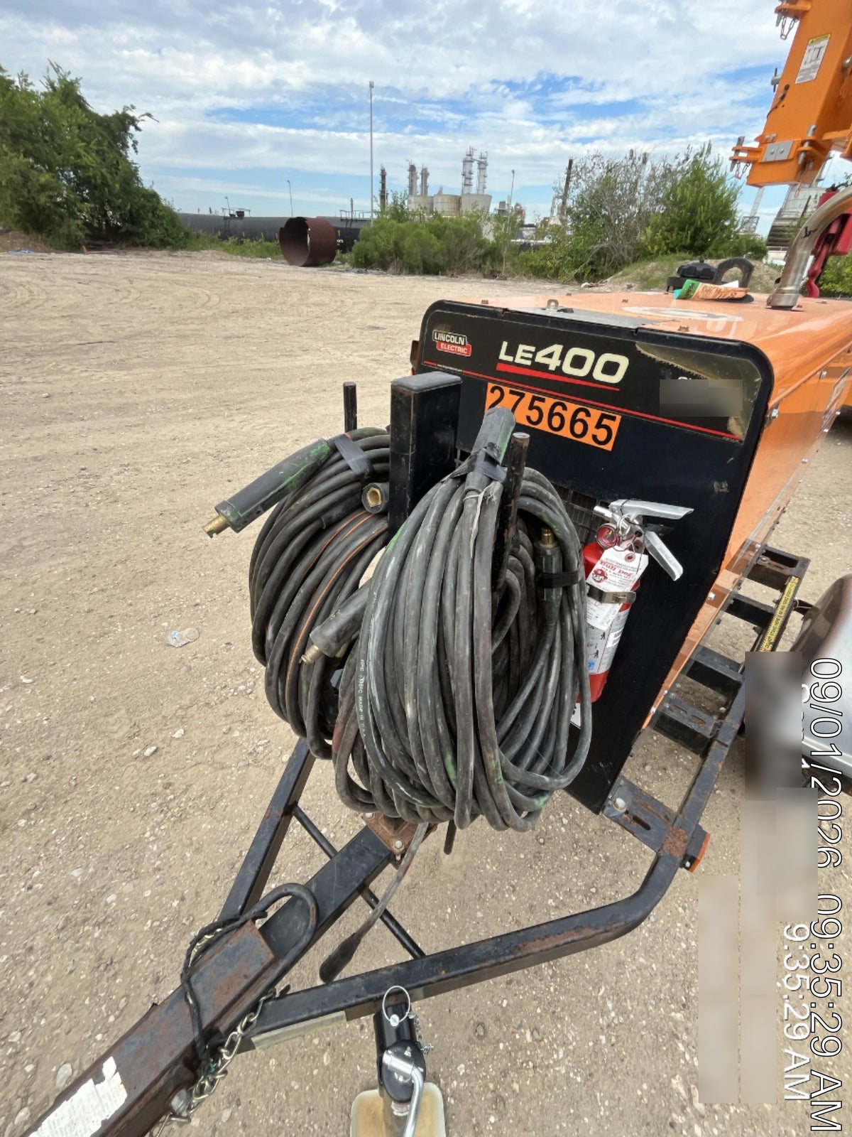 2022 Lincoln Electric LE400 Kubota V1505, Trlr, Cable Rack, Light Kit, ES Decals, T3