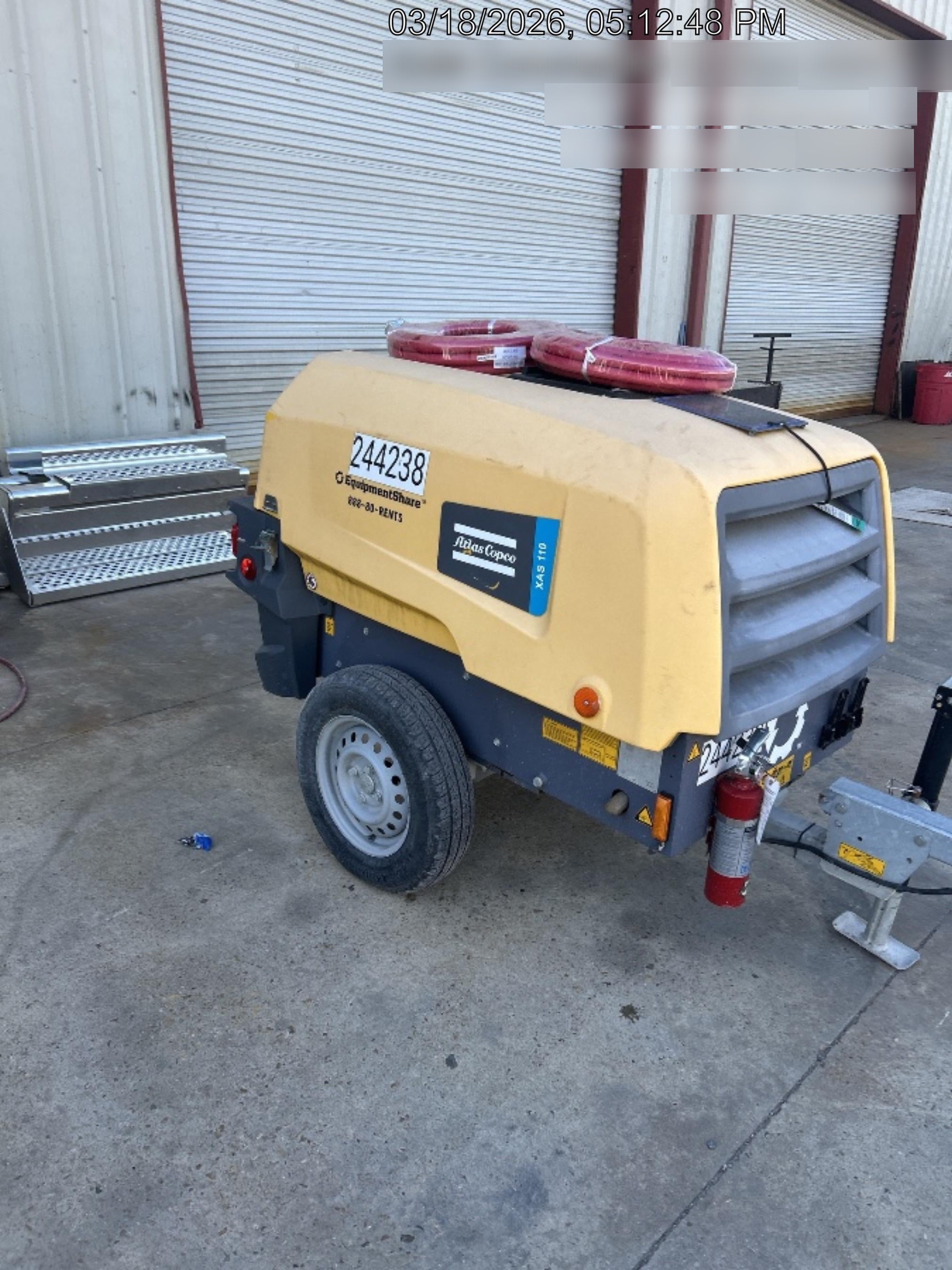 2022 ATLAS COPCO XAS 110