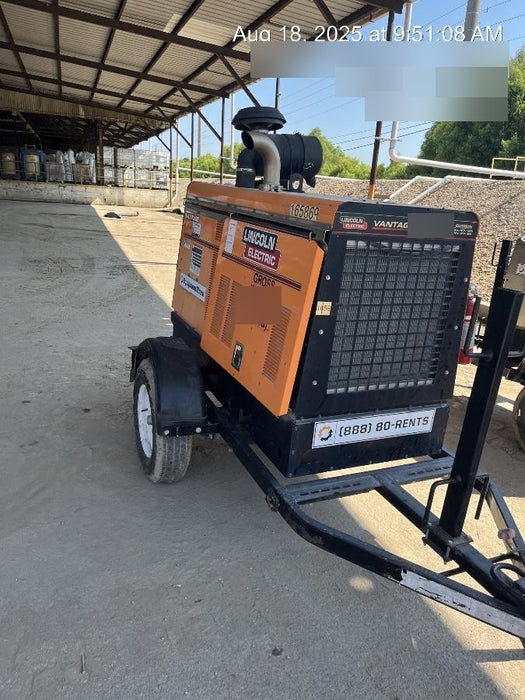 2021 Lincoln Electric Vantage 549X Ready Pak 3, ORANGE (includes trailer, cable rack, fender light kit)