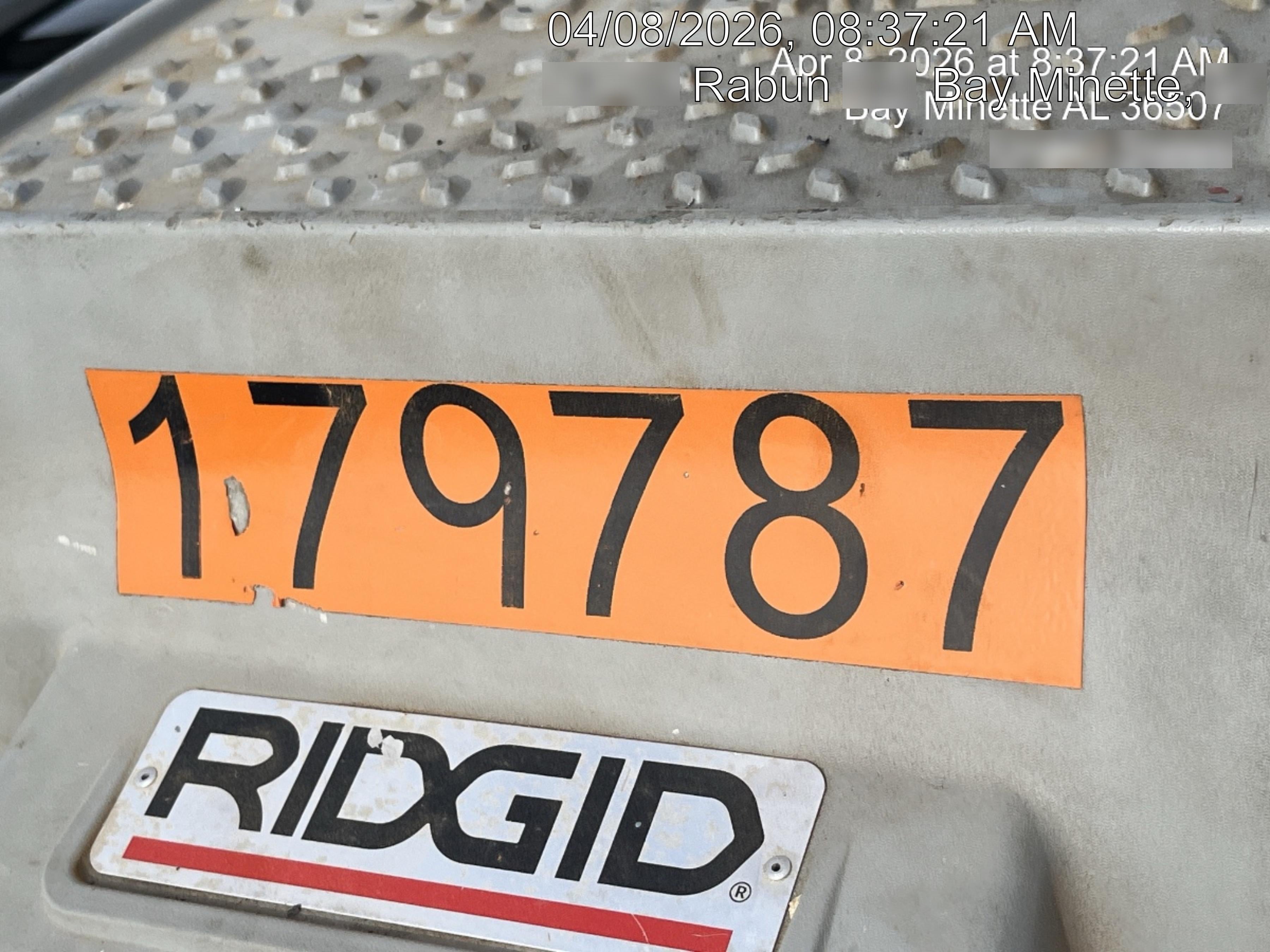 2021 RIDGID 535