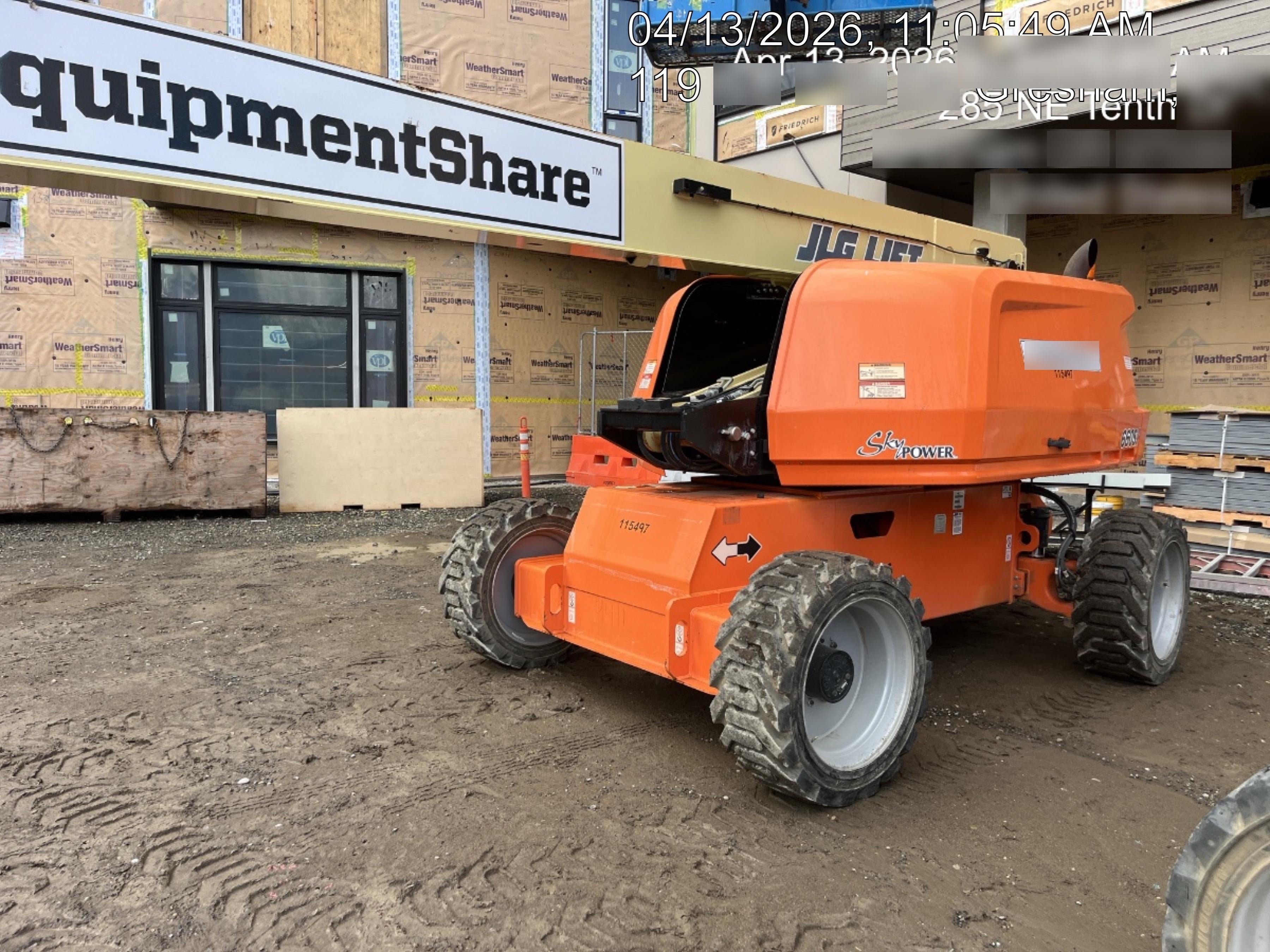 2021 JLG 660SJ