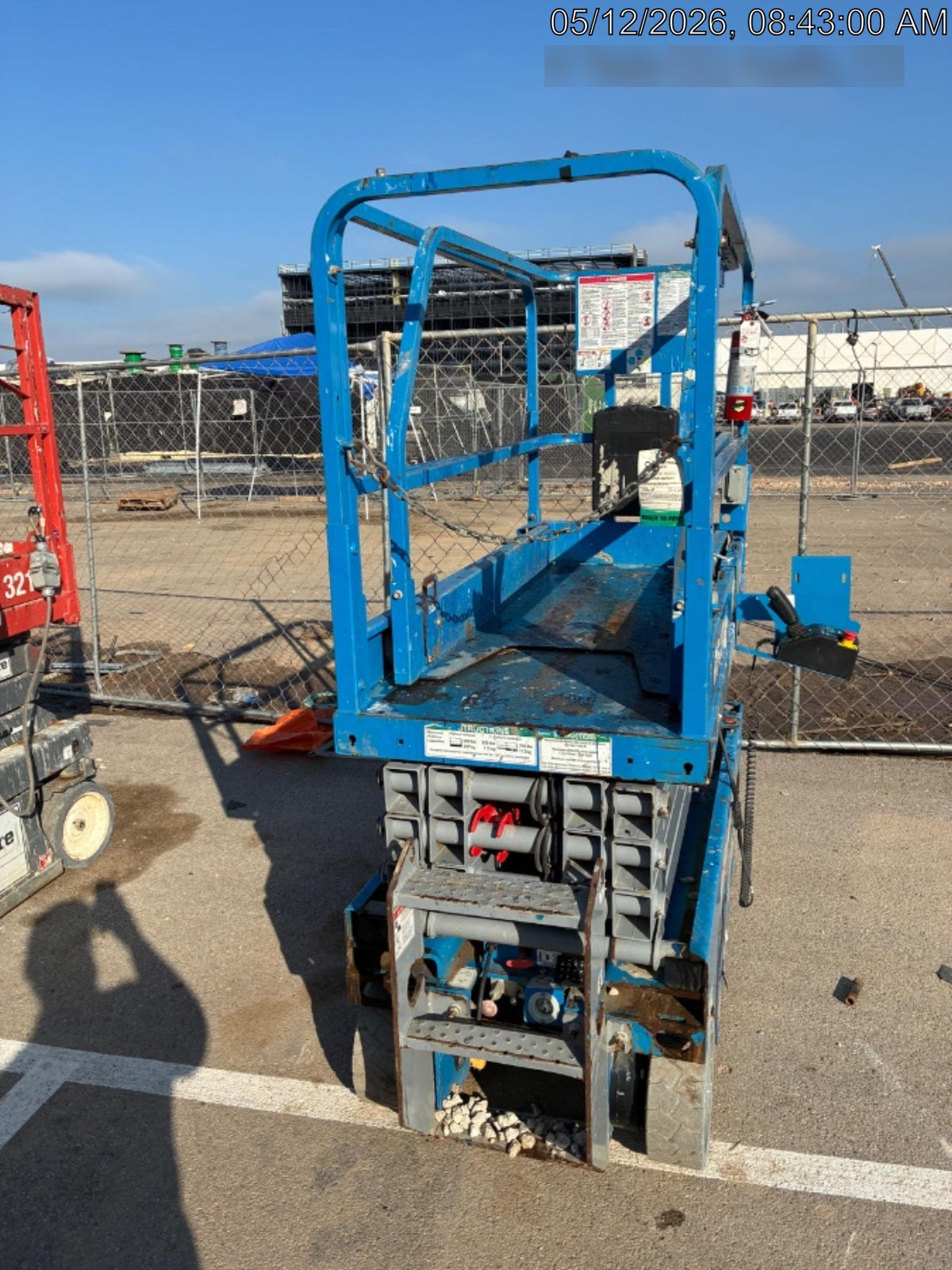 2019 Genie GS-1930 Fixed rails with chain Entry