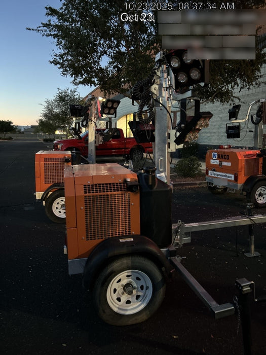 2024 Wanco WLTT-4MM4K Diesel, Deep Sea Controller, Shore Power Plug, Auto Start, (4) 350W LED Floodlights, 4kW Generator, 60 Gal Fuel Tank, 2" Ball, T3