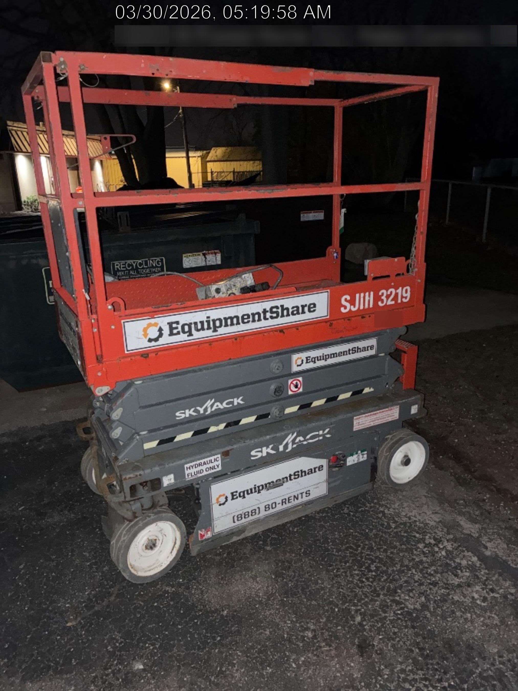 2019 SKYJACK SJIII-3219
