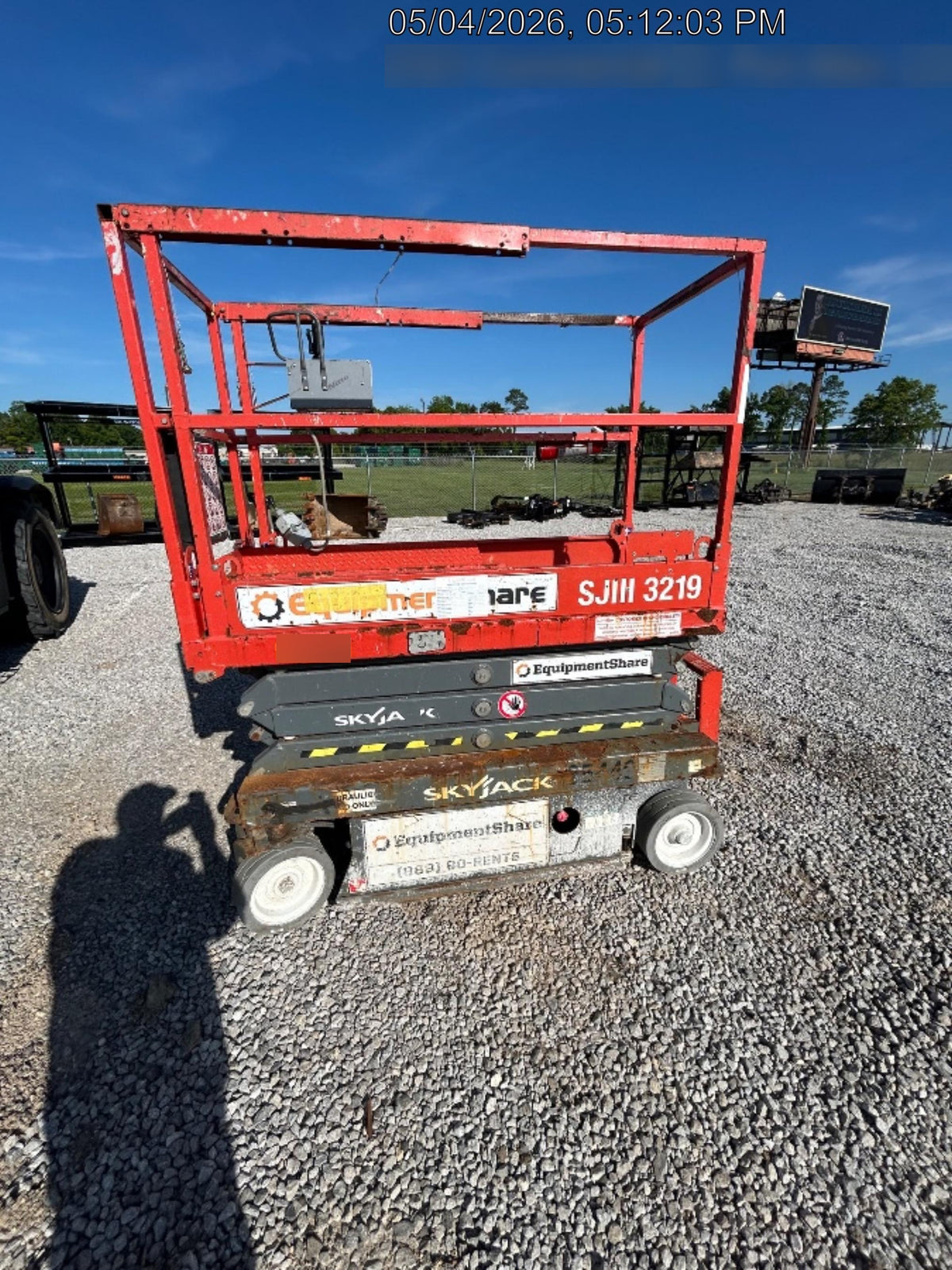 2019 Skyjack SJIII-3219 Standard w/Trojan Batteries
