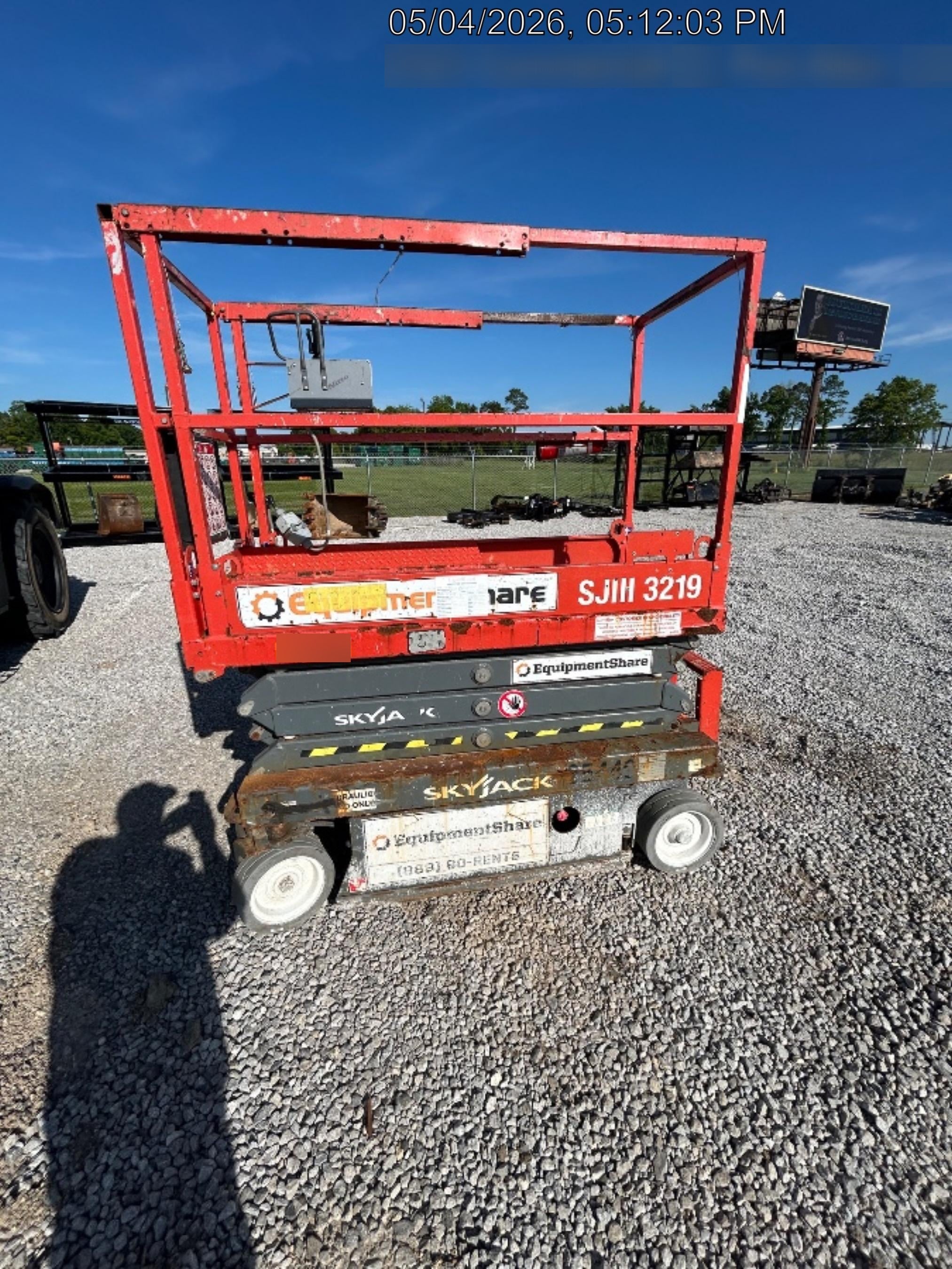 2019 Skyjack SJIII-3219 Standard w/Trojan Batteries